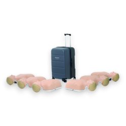   Little Anne QCPR Combo 6 db - felnőtt BLS fantom - fehér bőrszín