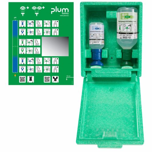 Plum Combi-Box szemkimosó állomás dobozban