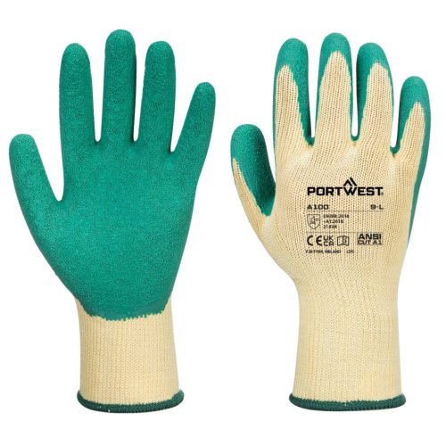 A100GNRXXL Portwest Mártott latex védőkesztyű