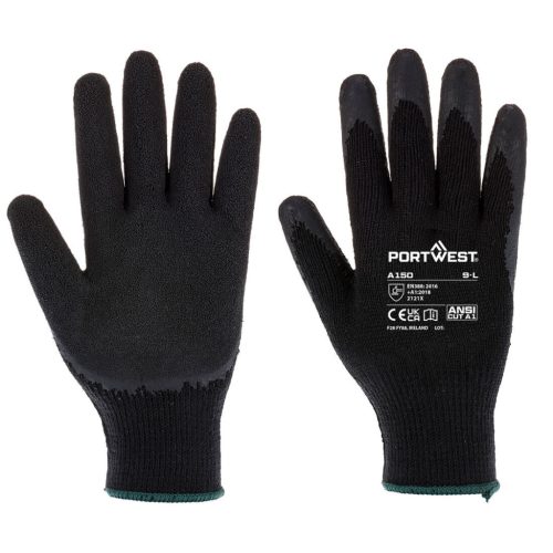 A150K8RL Portwest Mártott latex munkavédelmi kesztyű (A100 öko verzió)