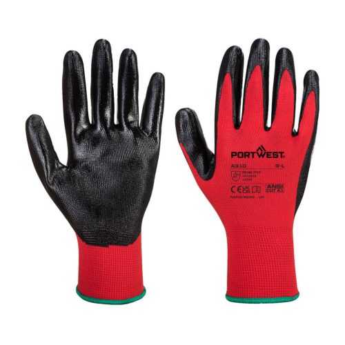 A310R8RM Portwest Flexo Grip nitril védőkesztyű