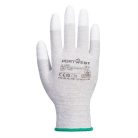 AB198GRRL Portwest ESD ujjvég bevont védőkesztyű multipack (12 pár)