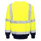 B306YNRXXL Portwest Kéttónusú jól láthatósági pulóver