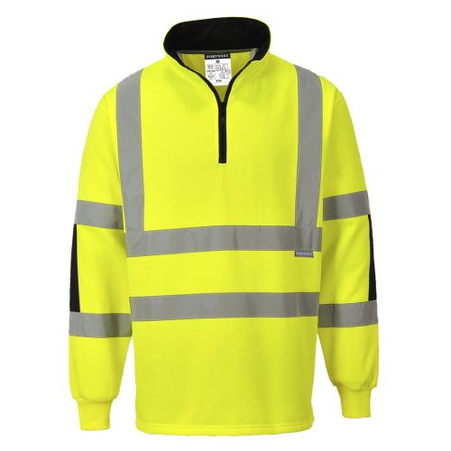 B308YER6XL Portwest Jól láthatósági Xenon Rugby pulóver