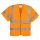 C372ORRXL Portwest Half Sleeve Zip Vest