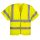C372YER4XL Portwest Half Sleeve Zip Vest