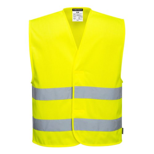C374YERL-XL Portwest MeshAir Hi-Vis kéttónusú mellény