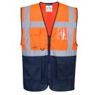 C377ONRL Portwest Hi-Vis kéttónusú MeshAir Executive mellény