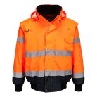 C465ONR4XL Portwest Jól láthatósági bomber munkavédelmi dzseki