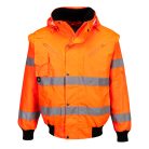 C467ORRXXL Portwest Hi-Vis 3 az 1-ben Bomber dzseki