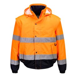 C468ORR4XL Portwest Hi-Vis 2 az 1-ben kabát