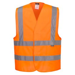   C470ORR4X/5X Portwest Jól láthatósági két csíkos mellény