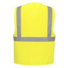 C472YERL/XL Portwest Jól láthatósági egy csíkos mellény