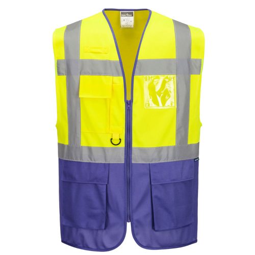 C476YPR4XL Portwest Jól láthatósági Warsaw vezetői mellény