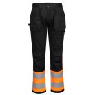 CD858OBR28 Portwest WX2 Eco Hi-Vis Class 1 lengőzsebes nadrág