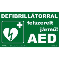 DEFIBRILLÁTOR A JÁRMŰBEN MATRICA
