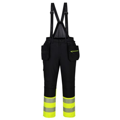 DX437YBRL Portwest DX4 Hi-Vis Class 1 téli kantáros nadrág