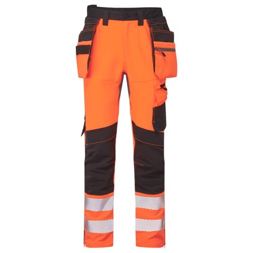 DX454OBR44 Portwest DX4 Hi-Vis lengőzsebes nadrág