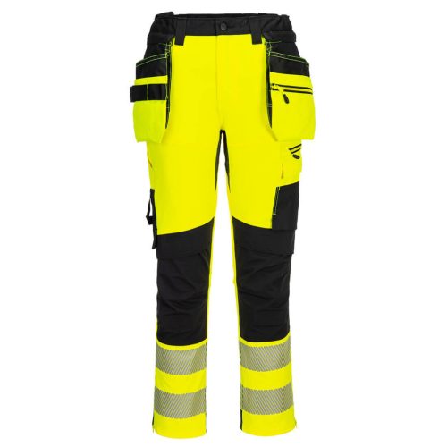 DX454YBR28 Portwest DX4 Hi-Vis lengőzsebes nadrág