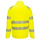 DX477YBR4XL Portwest DX4 Hi-Vis cipzáras pulóver