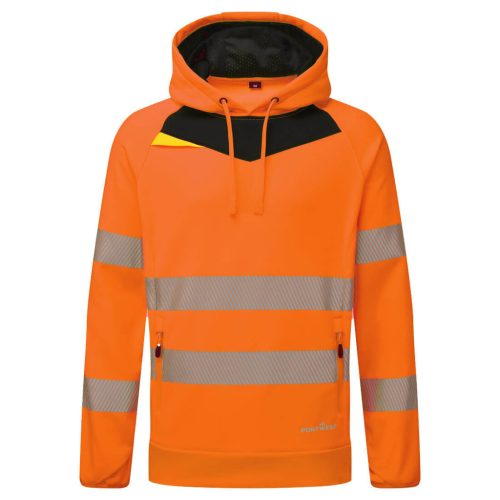 DX483OBRS Portwest DX4 Hi-Vis kapucnis pulóver