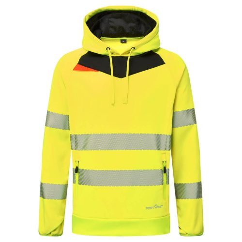 DX483YBR4XL Portwest DX4 Hi-Vis kapucnis pulóver