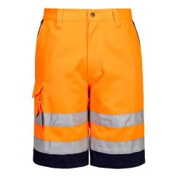 E043ONRL Portwest Jól láthatósági rövidnadrág