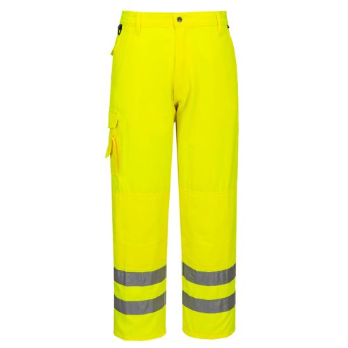 E046YER4XL Portwest Hi-Vis Combat nadrág