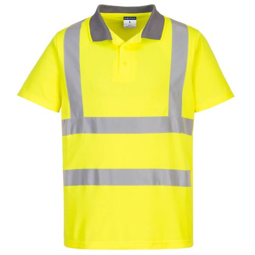 EC10YERXXXL Portwest Eco Hi-Vis Polo Shirt  (6 db)