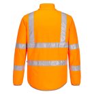EC24ORR4XL Portwest Hi-Vis jól láthatósági Softshell pulóver