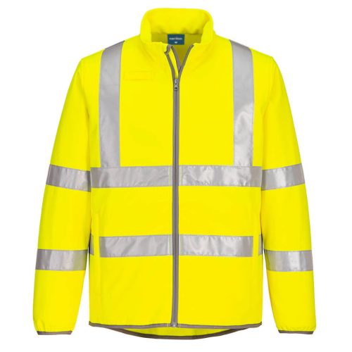 EC24YER4XL Portwest Hi-Vis jól láthatósági Softshell pulóver