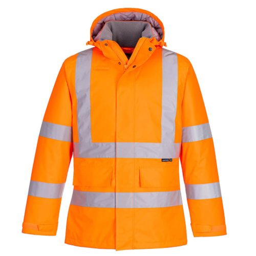 EC60ORRM Portwest Eco Hi-Vis Winter Jacket