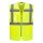 ES376YER4XL Portwest ES1 Essential Hi-Vis Mesh cipzáras vezetői mellény