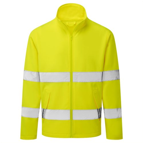 ES428YERXS Portwest ES1 Essential Hi-Vis softshell dzseki (2L)