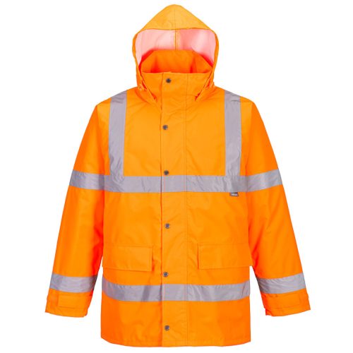 ES460ORRS Portwest Essential Hi-Vis téli traffic dzseki