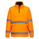F302ORRL Portwest Hi-Vis 1/2 Zip polár