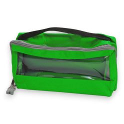   Sürgősségi táska rendezőbetét E3 - tépőzáras, ablakos - zöld 28x15x11 cm
