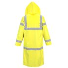 H445YER4XL Portwest Jól láthatósági esőköpeny 122cm