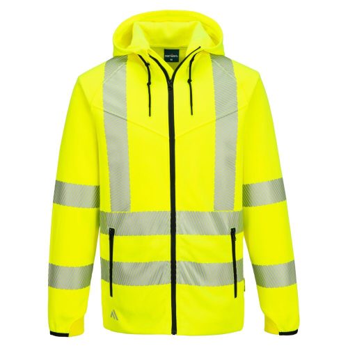 KX303YERXXXL Portwest KX3 Sport Hi-Vis cipzáras pulóver