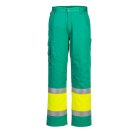 L049YTRL Portwest Hi-Vis könnyű, kéttónusú Combat nadrág
