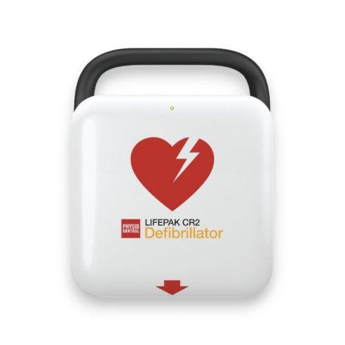 LIFEPAK CR2 defibrillátor - félautomata, USB, magyar-angol nyelv, fogantyú