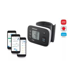   OMRON RS3 Intelli IT Intellisense csuklós okos-vérnyomásmérő Bluetooth adatátvitellel HEM-6161T-E