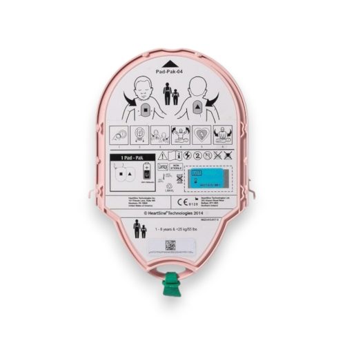 HEARTSINE PAD-PAK (GYERMEK) TELEP - ELEM ÉS ELEKTRÓDA CSOMAG
