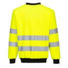 PW277YBR4XL Portwest PW2 Hi-Vis Crewneck Sweatshirt