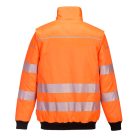 PW302OBRL Portwest PW3 Hi-Vis 3-in-1 Pilota kabát