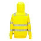 PW321YER4XL Portwest PW321 Hi-Vis téli cipzáras pulóver