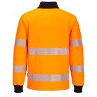 PW326OBR4XL Portwest PW3 Hi-Vis 1/4 Zip melegítőfelső