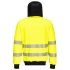 PW327YBR4XL Portwest PW3 Hi-Vis cipzáras kapucnis pulóver