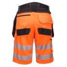 PW343OBR30 Portwest PW3 Hi-Vis rövidnadrág