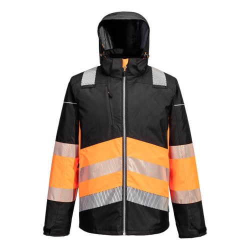 PW364OBR4XL Portwest PW3 Hi-Vis Class 1 téli dzseki